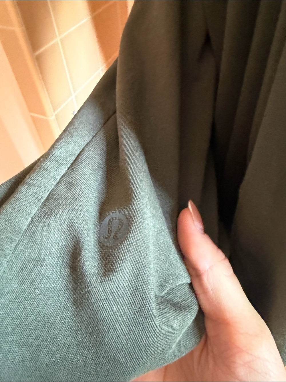 lululemon athletica Long Sleeve Crewneck Shirt - Dark Green - Picture 5 of 5